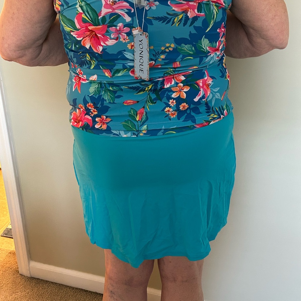 NWT Yonique Floral Tankini Swimwear - Picture 15 of 15